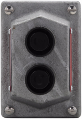 Pushbutton Cover 10A 600 Vac 2 Buttons Copper-free Aluminum