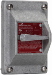 Snap Switch Cover & Device Sub-Assembly, 20A, 4-Way, Copper-free Aluminum, 120/277 Vac