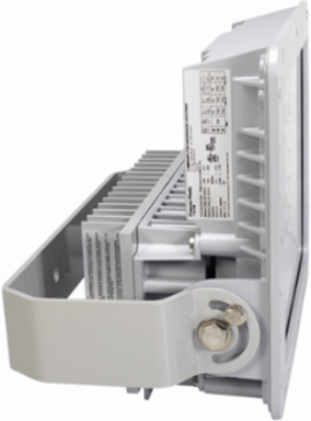 Bolt-On Visor for FMV/PFM LED Floodlights, 5.9 Inch x 22.6 Inch, 1.3 lb