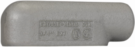 Condulet Form 7 Conduit Outlet Body, Feraloy Iron Alloy, E Shape, 1 Inch