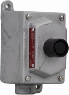 Pushbutton Control Station, 1 Single-gang Device, Copper-free Aluminum, 600 Vac