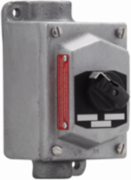 Selector Switch Control Station, Copper-free Aluminum, 600 Vac, 3-Position, Single-Gang