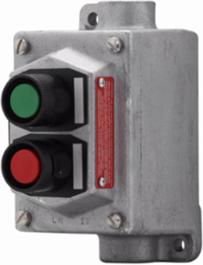 Pushbutton Control Station 2 Circuit, 1 Inch, Copper-free Aluminum, NEMA 3