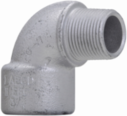 90° Elbow Fitting, Copper-Free Aluminum, 1" Trade Size, 0.33 lb