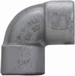 90° Female Elbow Fitting, 2 Inch, Copper-free Aluminum, 1.95 LB