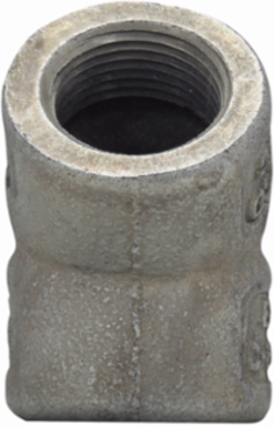 45° Female Elbow, Ductile Iron, 3 Inch, 5.8 lb