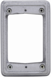 Cover Extension 1-Gang 1 Inch Depth, 2.94 Inch Width, 4.5 Inch Length