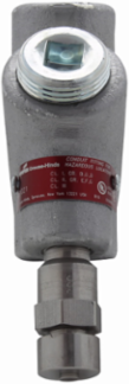Conduit Sealing Fitting with Drain, 1 Inch Female, Ductile Iron, Vertical Only