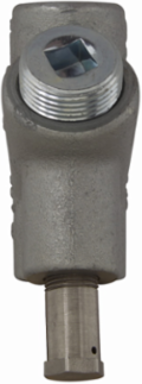 Female Conduit Sealing Fitting, 1-1/4 Inch, Ductile Iron, Vertical Only
