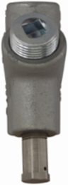 Conduit Sealing Fitting, 3 Inch, Female, Feraloy Iron Alloy, Vertical Only