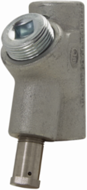3-1/2 Inch Female Conduit Sealing Fitting, Feraloy Iron Alloy, Vertical Only