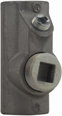 Conduit Sealing Fitting, Female, Ductile Iron, 4 Inch, Hazardous Locations