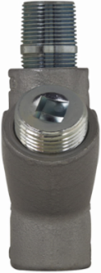 Conduit Sealing Fitting, Male and Female, Copper-free Aluminum, 1/2 Inch, Vertical Only