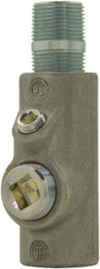 Conduit Sealing Fitting, 1 Inch, 1.75 Inch Length, Feraloy Iron Alloy, Hazardous Locations