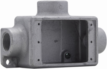 Condulet FDC Device Box, Deep, Feraloy Iron Alloy, T Shape, 3/4 Inch