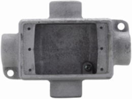Condulet FD Device Box, Deep, Feraloy Iron Alloy, Single-Gang, 1 Inch