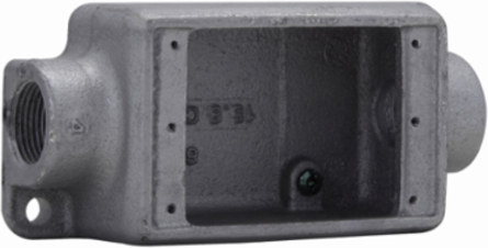 Condulet FS Device Box, Shallow, C Shape, Feraloy Iron Alloy, 1/2 Inch