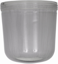 Champ HID Luminaire Globe, 50-400W, Heat Resistant Glass, 9 Inch x 9 Inch x 9.75 Inch