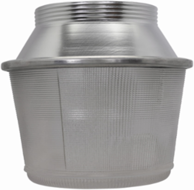 Champ HID Luminaires Refractor, Glass, Type V, 15.75 Inch Width, 50-400W