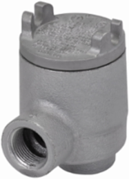 Condulet GUA Conduit Outlet Box, 2" Opening, 1/2" Trade Size, Aluminum