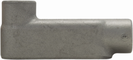 Condulet Form 8 LB Shape Outlet Body, Feraloy Iron Alloy, 1-1/4 Inch