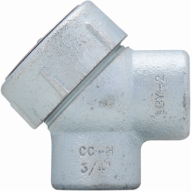 Condulet 90° Service Entrance Elbow, 1-1/4 Inch, Feraloy Iron Alloy