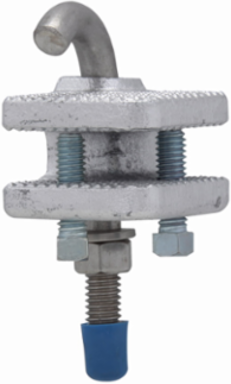 Cable Tray Conduit Clamp, Cast Iron, 3 Inch, 3.35 lb, Ordinary/Non-Hazardous