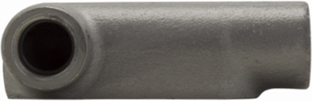 Condulet Form 7 Outlet Body, Feraloy Iron Alloy, LL Shape, 1/2 Inch