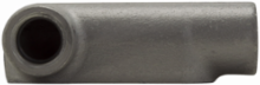 Condulet Form 7 Outlet Body, Feraloy Iron Alloy, 1 Inch, LL Shape