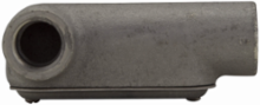 Condulet Form 7 SnapPack Outlet Body, 2 Inch, Feraloy Iron Alloy, LL Shape