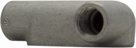 Condulet Form 7 Outlet Body, 3 Inch, Feraloy Iron Alloy, NEMA 12