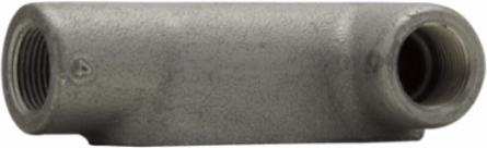 Condulet Form 7 Outlet Body, Feraloy Iron Alloy, 3-1/2 Inch, LR Shape