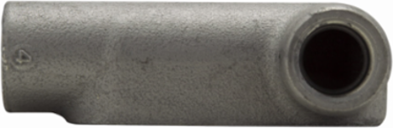 Condulet Form 7 Outlet Body, Feraloy Iron Alloy, 3-1/2 Inch, LR Shape