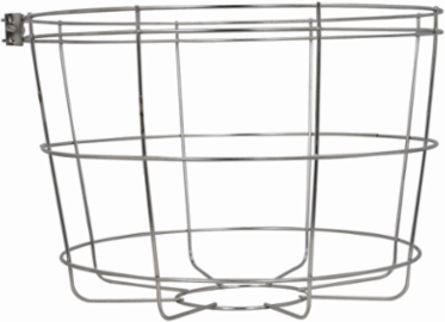 Champ HID Luminaires Refractor Guard, 12.5 Inch x 10.5 Inch, Stainless Steel