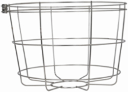 Champ HID Luminaires Refractor Guard, 12.5 Inch x 10.5 Inch, Stainless Steel