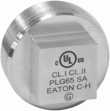 Conduit Plug 4 Inch Square Head, Copper-Free Aluminum, Class I Division 1