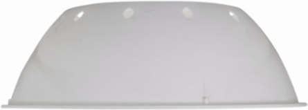 Champ HID Luminaires Dome Reflector, 24 Inch Length, 17 Inch Width, 50-400W