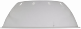 Champ HID Luminaires Dome Reflector, 24 Inch Length, 17 Inch Width, 50-400W