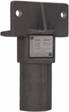 Hazard-Gard FZD Adapter, 7.4 Inch Width, 10 Inch Length, Fits 2 Inch NPT Conduit Pole