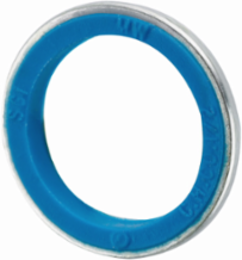 PVC Rigid/IMC Self-Retaining Gasket, 3/8 Inch-1/2 Inch, Steel Ring