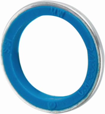 Rigid/IMC Self-Retaining Gasket, PVC, Steel Ring, 3/4 Inch