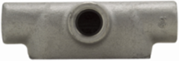 Condulet Form 7 T Shape Outlet Body, 2 Inch, Feraloy Iron Alloy, 5.4 lb