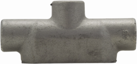 Condulet Form 7 Outlet Body, Feraloy Iron Alloy, 1/2 Inch, TB Shape, NEMA 12