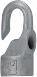 Flexible Fixture Hanger, 125 lb Capacity, 3/4 Inch Stem Size, Malleable Iron, Pendant Mount
