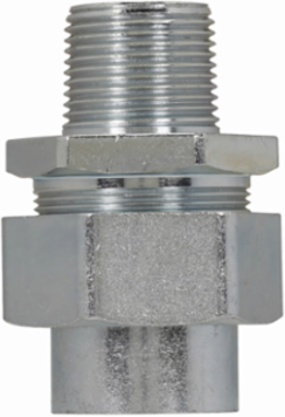 Union Fitting, Rigid/IMC, Male, 2-1/2 Inch, Copper-free Aluminum
