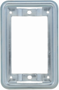 Flush Mount Adapter for WLRS/WLRD Covers, 4.5 Inch Length, 3 Inch Height