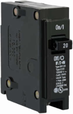 Type BR 1-inch Plug-on Circuit Breaker