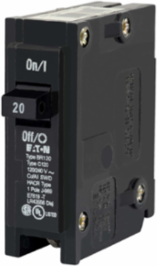 Type BR 1-inch Plug-on Circuit Breaker