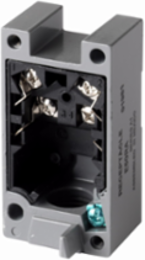 Eaton E50 NEMA heavy duty plug-in limit switch receptable, Gravity return, Screw Terminals, Rear or front mounting, Single-pole