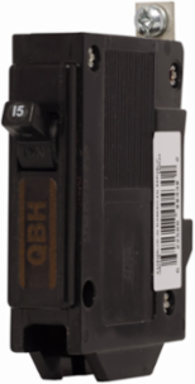 Eaton QB thermal magnetic circuit breaker,Bolt-on classic replacement circuit breakers,20 A,10 kAIC,Single-pole,120 V,QBH